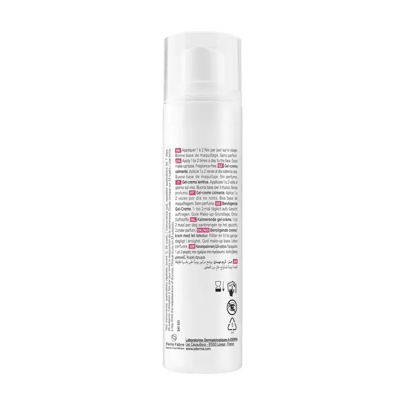A-Derma Exomega Gel-Crema Facial Calmante, 40 ml - Image 2