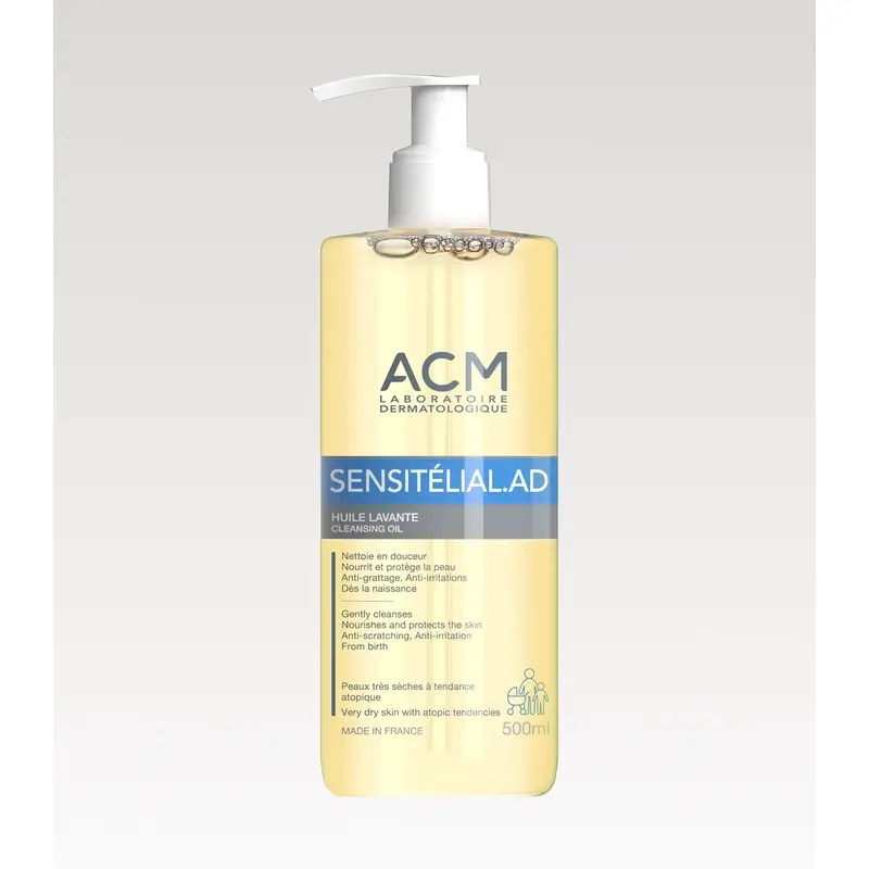 Acm Laboratoires Sensitelial.Ad Aceite Lavante 500 Ml - Image 3