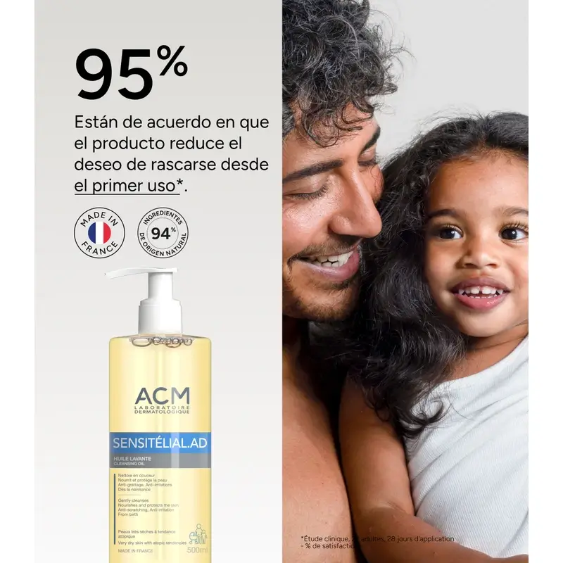 Acm Laboratoires Sensitelial.Ad Aceite Lavante 500 Ml - Image 6