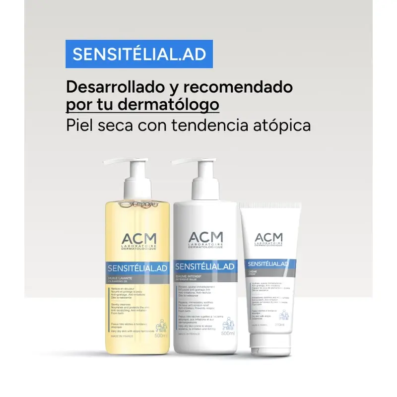 Acm Laboratoires Sensitelial.Ad Crema 500 Ml - Image 5