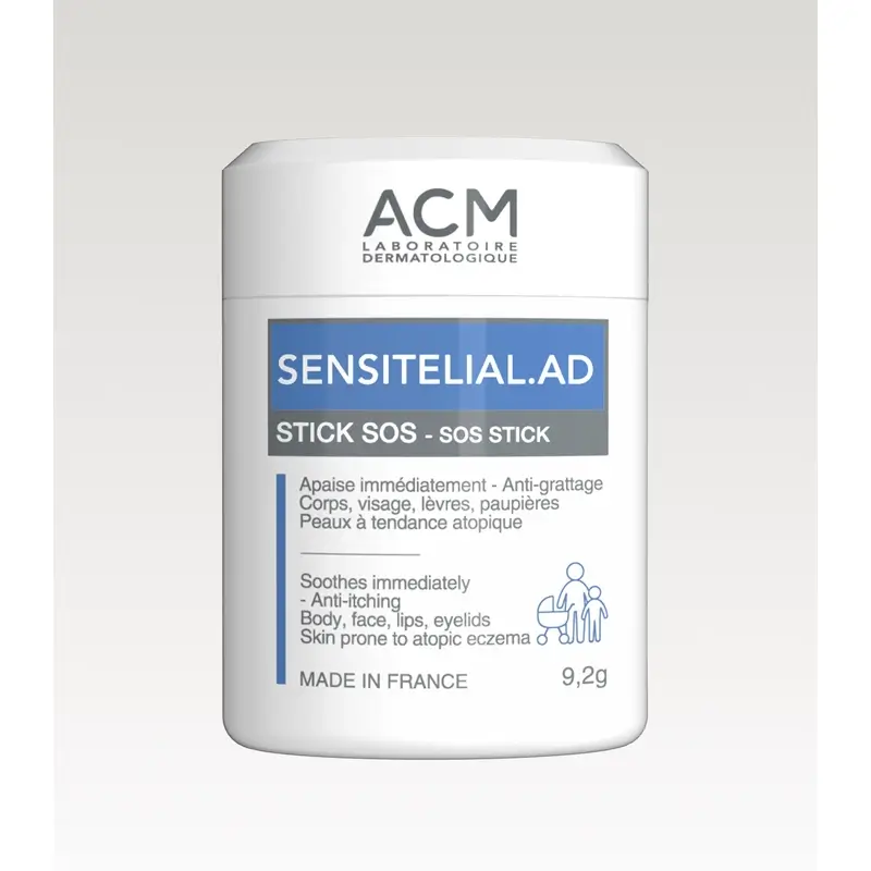 Acm Laboratoires Sensitelial.Ad Stick Sos Calmante, 9,2 gramos - Image 3