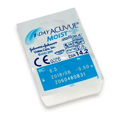 Acuvue 1 Day Moist  Lentillas Esféricas Diarias , 90 unidades - +2.75, 8.5, 14.2 - Image 2