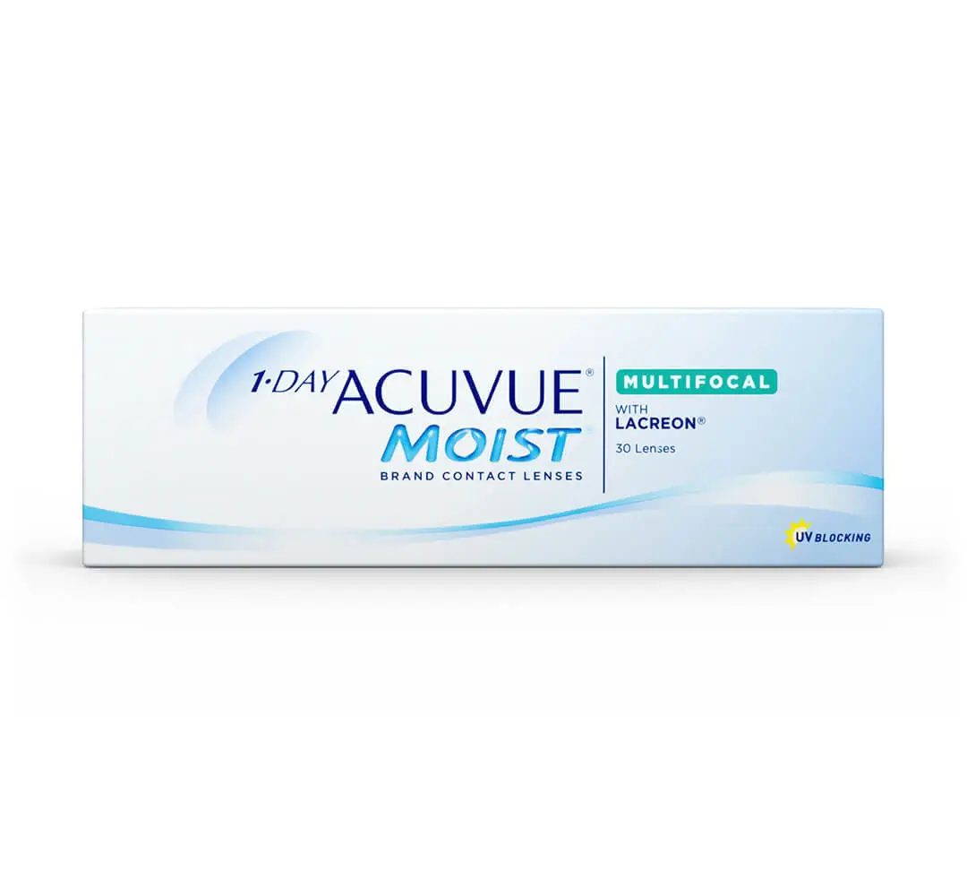 Acuvue 1 Day Moist Lentillas Multifocales Diarias , 30 unidades - +5.75, 8.4, Baja, 14.30