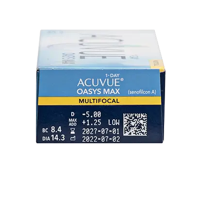 Acuvue 1 Day Oasys Max Lentillas Multifocales Diarias , 90 unidades - +2.75, 8.4, Media, 14.30 - Image 3