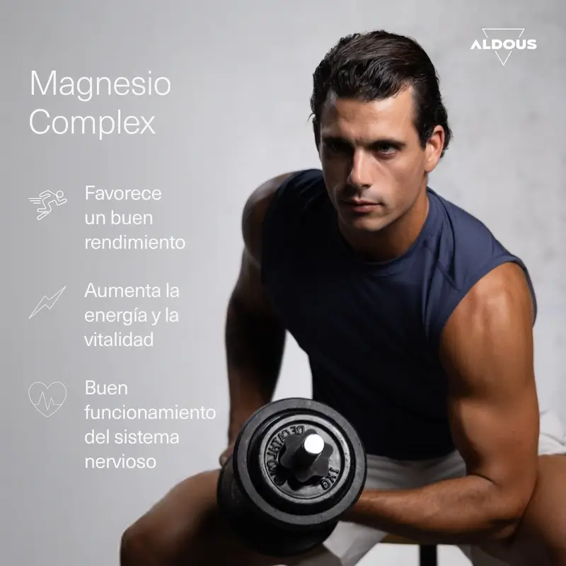 Aldous Bio Magnesio Complex Triple 3000Mg, 200 cápsulas - Image 4