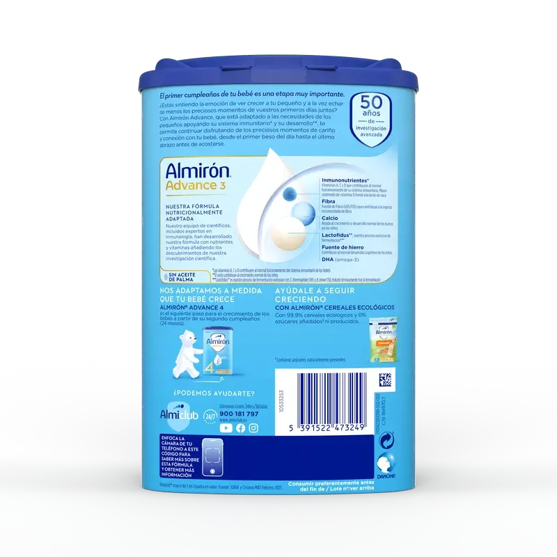 Almirón Advance 3, Pack 3 x 800g - Image 5