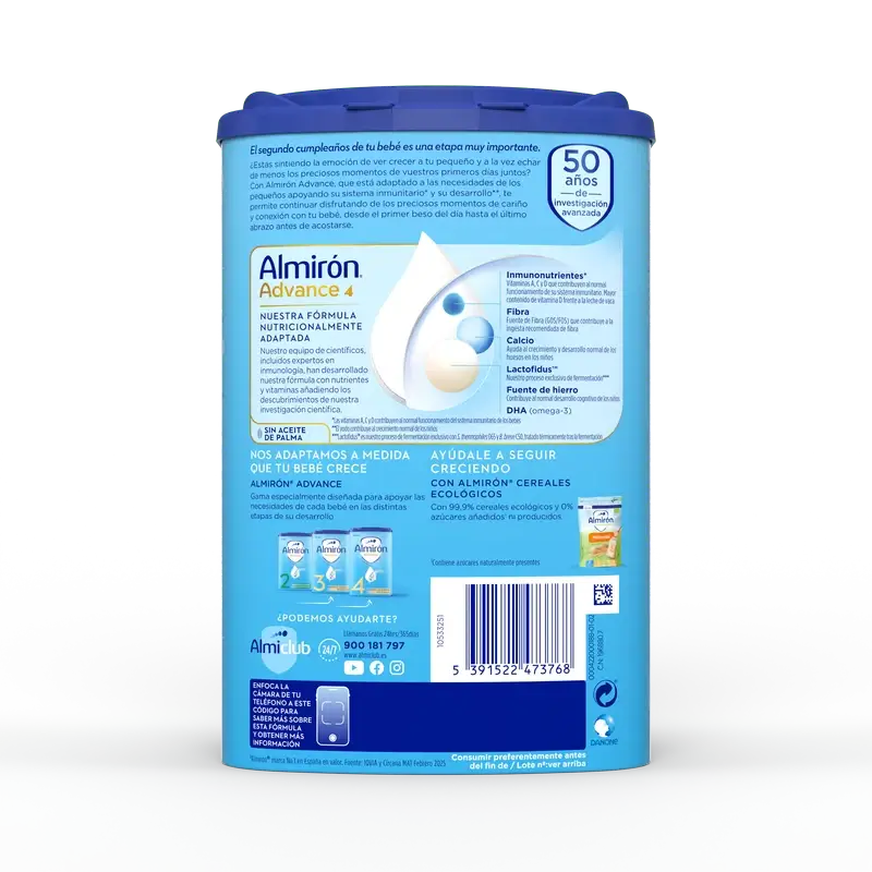 Almirón Advance 4, Pack 3 x 800g - Image 6
