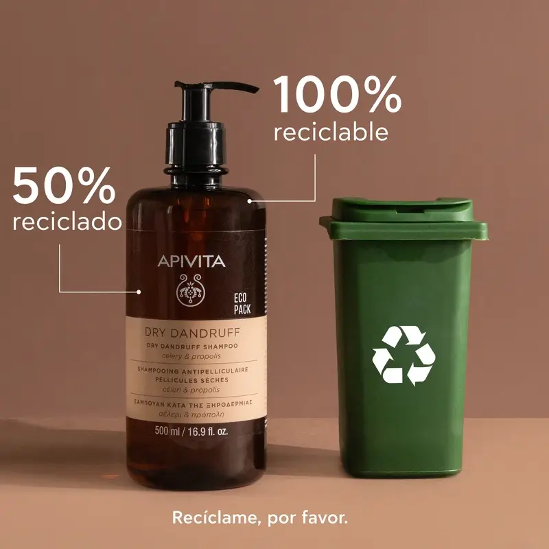 APIVITA Champú Anticaspa Seca 500 ml - Image 8