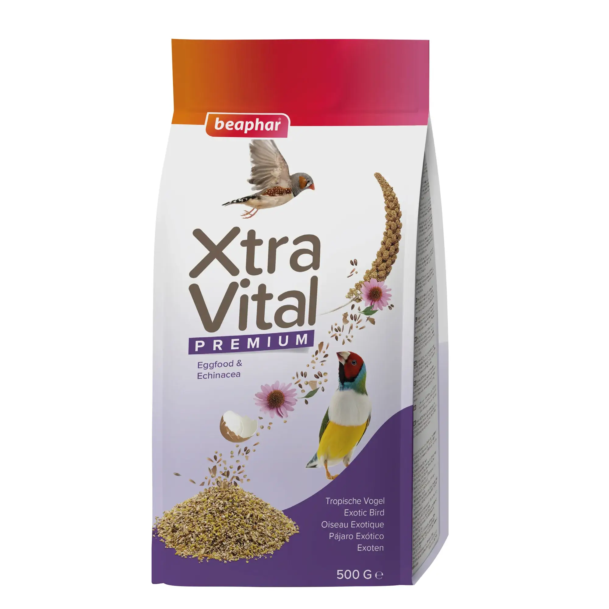 Beaphar Xtravital Aves Exoticas, 500 gr