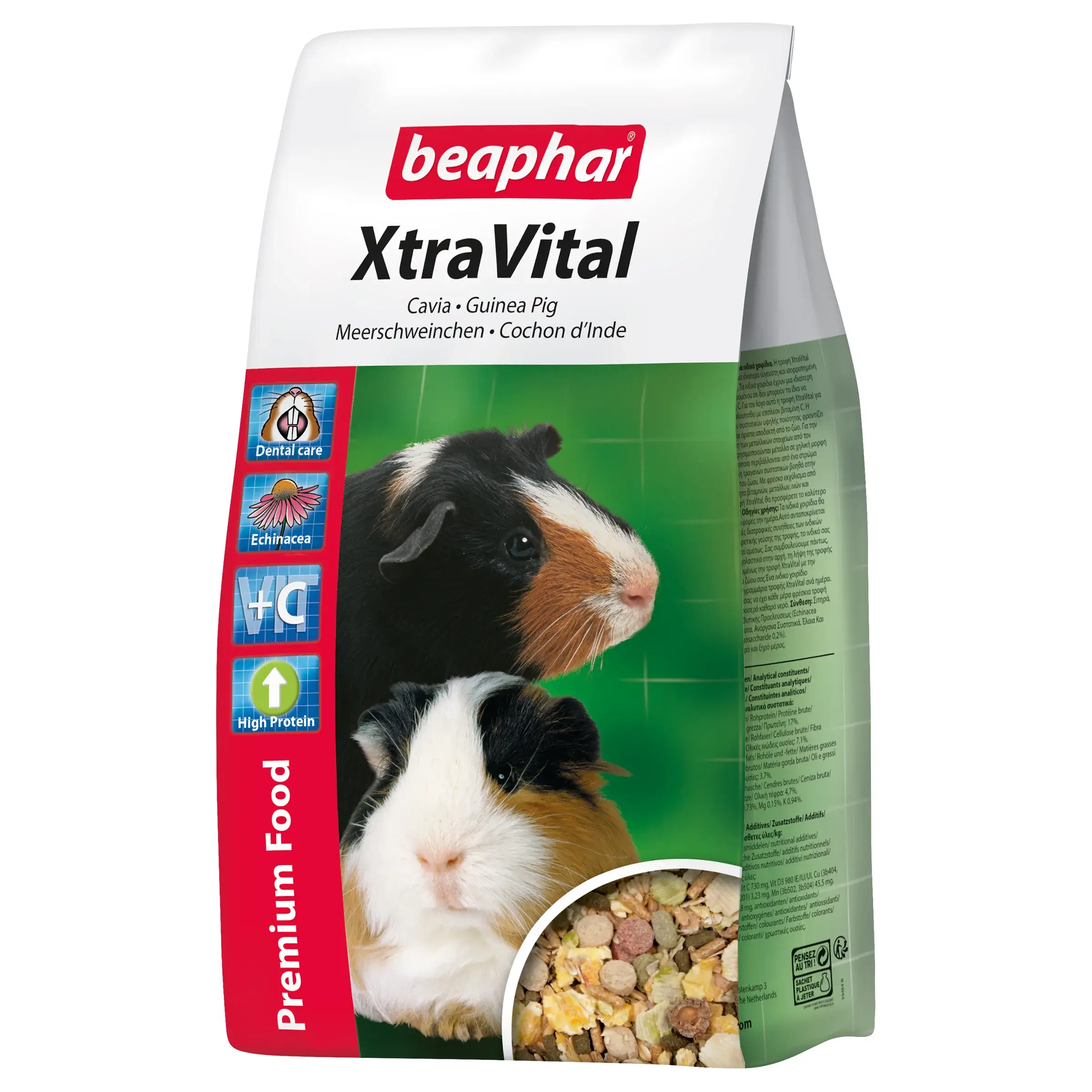 Beaphar Xtravital Cobaya Alimento, 1 kg