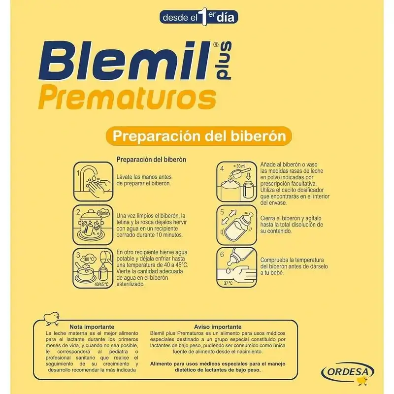 Blemil Plus Prematuros, Pack 2 x 400 gr - Image 4