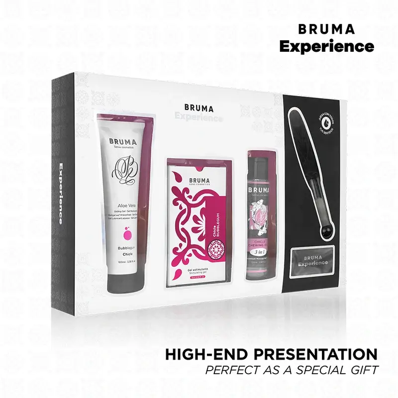 Bruma Xerience - Kit Tentación Dulce Chicle Con Potenciador De Orgasmos