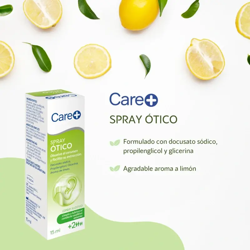 Care+ Spray Limpiador De Oidos Para Adultos Y Niños +2 Años , 15 ml - Image 3