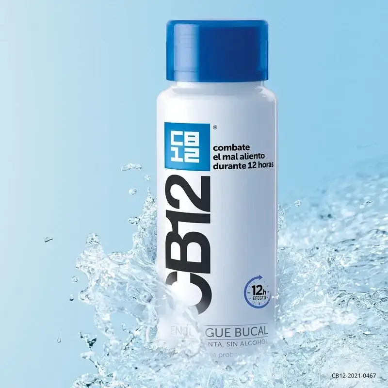 Cb12 Mint Enjuague Bucal Halitosis Sabor Menta, 2X250 Ml - Image 10