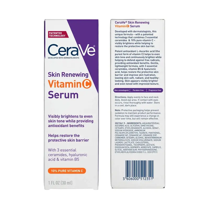 Cerave Skin Renewing Sérum Con Vitamina C , 30 ml - Image 2