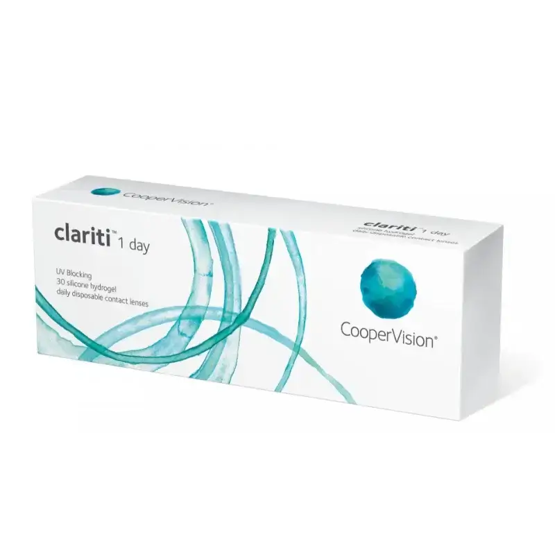 Clariti 1 Day Lentillas Esféricas Diarias , 30 unidades - +7.50, 8.6, 14.1