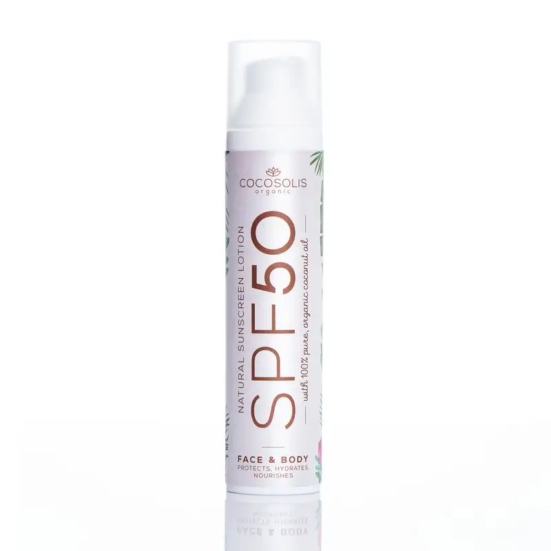 Cocosolis Natural Sunscreen Lotion Spf 50 , 100 ml