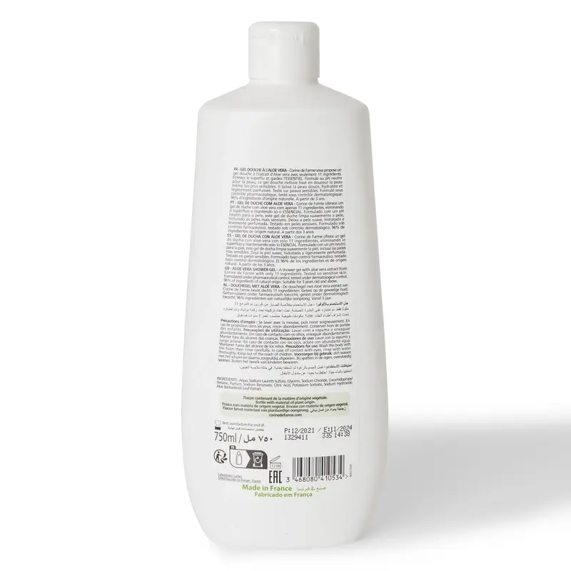 Corine De Farme Gel De Ducha Con Aceite De Almendras Dulces , 500 ml - Image 2
