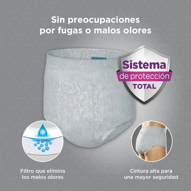Depend Super Xl Pañal Adulto Mujer , 9 unidades - Image 2
