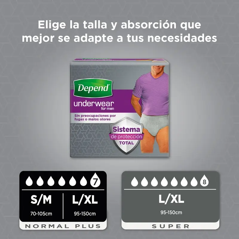 Depend Super Xl Pañal Adulto Mujer , 9 unidades - Image 4