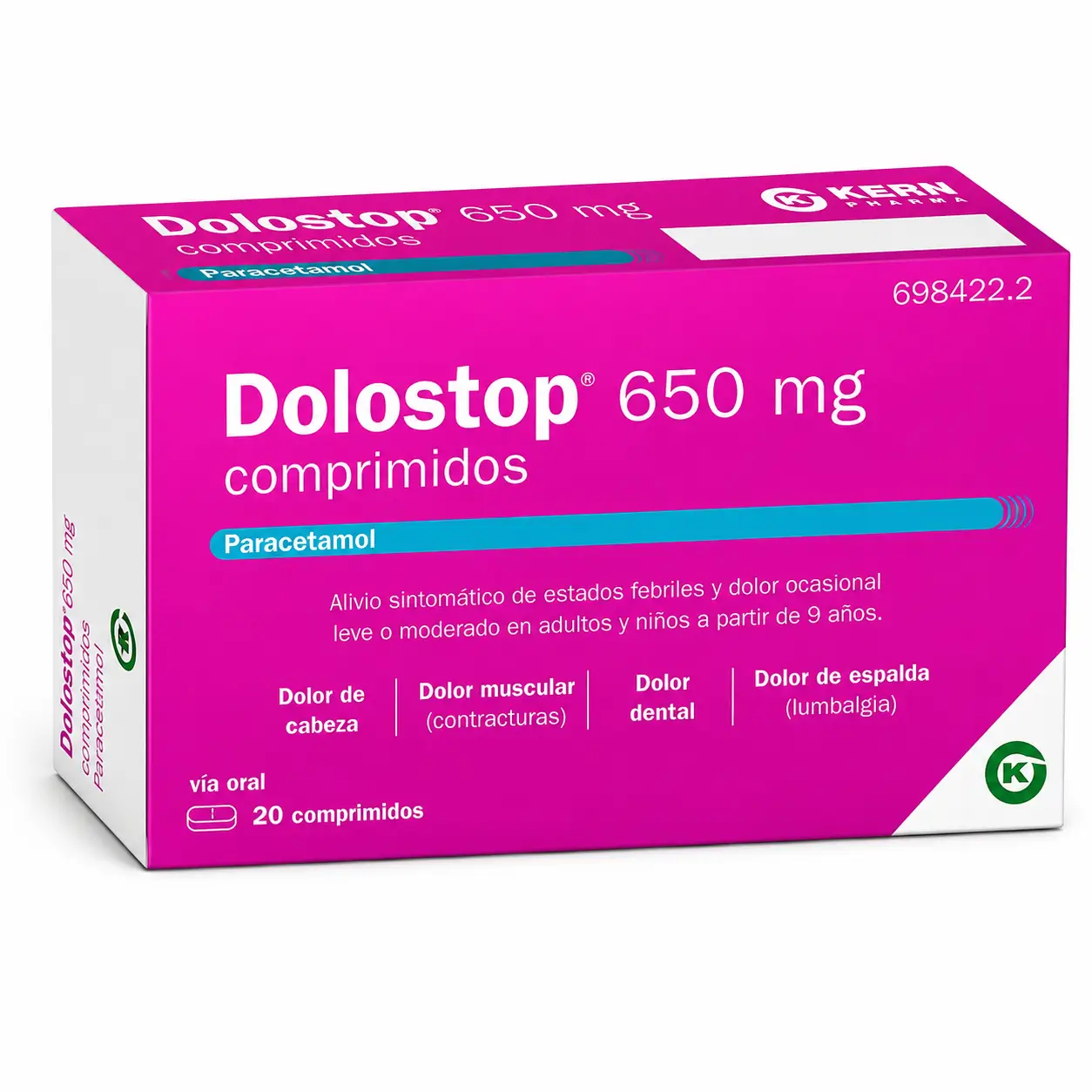 Dexdoless 25 Mg, 10 comprimidos recubiertos