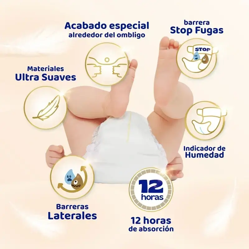 Dodot Pañal Sensitive Jumbo Pack Talla 1 , 3X90 Unidades - Image 7