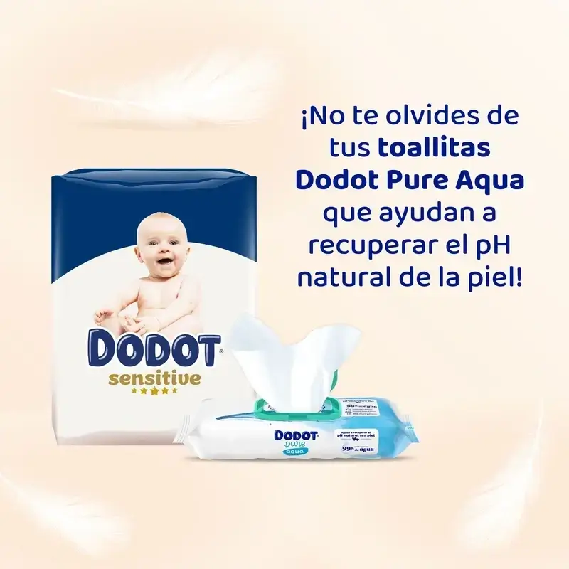 Dodot Pañal Sensitive Jumbo Pack Talla 2 , 3X88 Unidades - Image 15