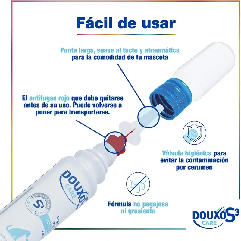 Douxo S3 Care Loción Auricular Perros Y Gatos Uso frecuente, 120 ml - Image 5
