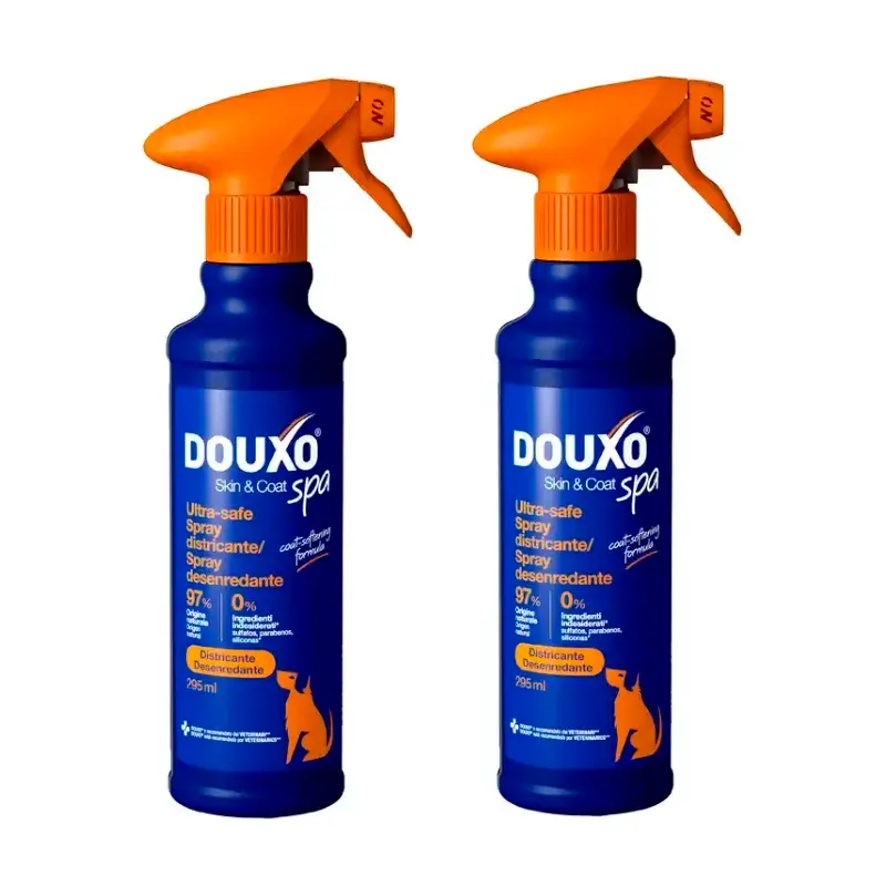 Douxo Skin & Coat Spa Spray Desenredante Para Perros, Pack 2 x 340 ml