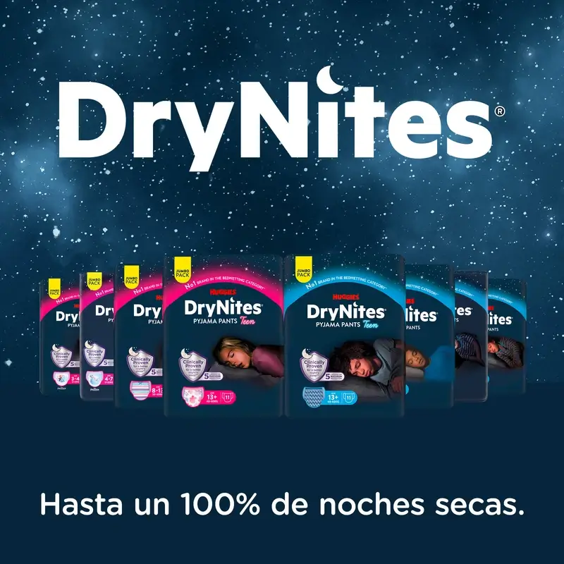 Drynites Talla 3-4 Niño Pañales De Noche , 16 unidades - Image 6