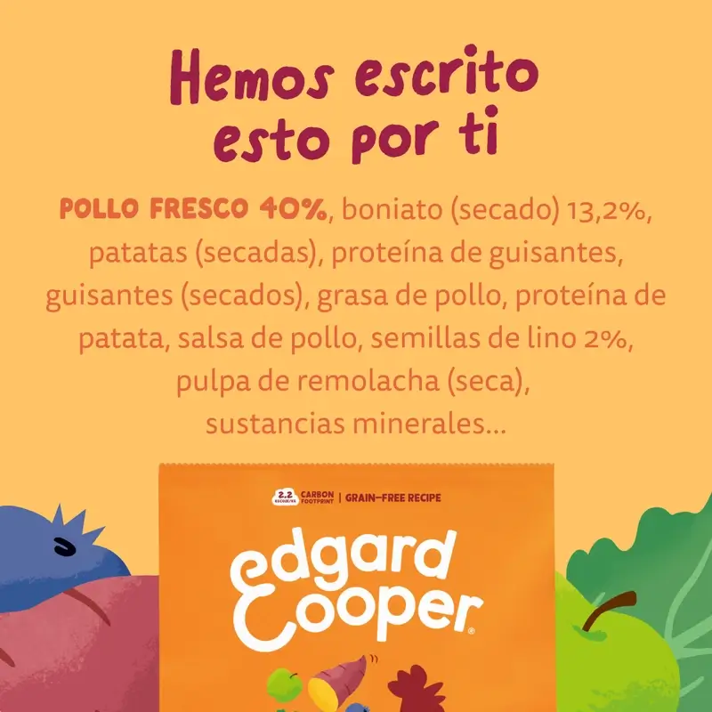 Edgard & Cooper Pienso Para Perros Adultos Medianos Con Pollo Fresco , 7 kg - Image 10