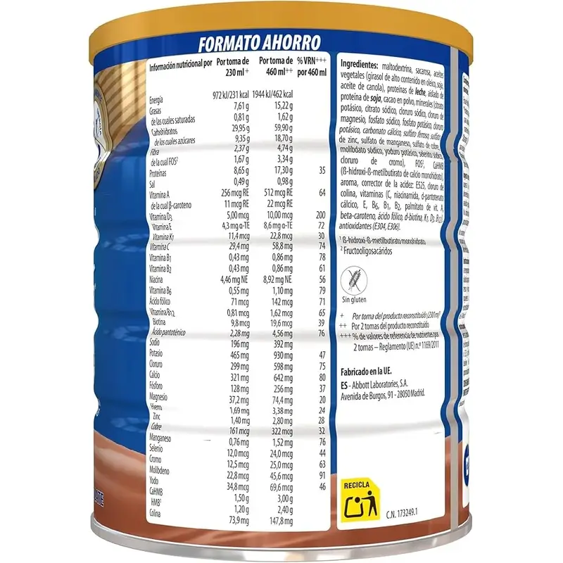 Ensure Pack Ahorro Chocolate 850G + 400Gr , 1250 gramos - Image 2