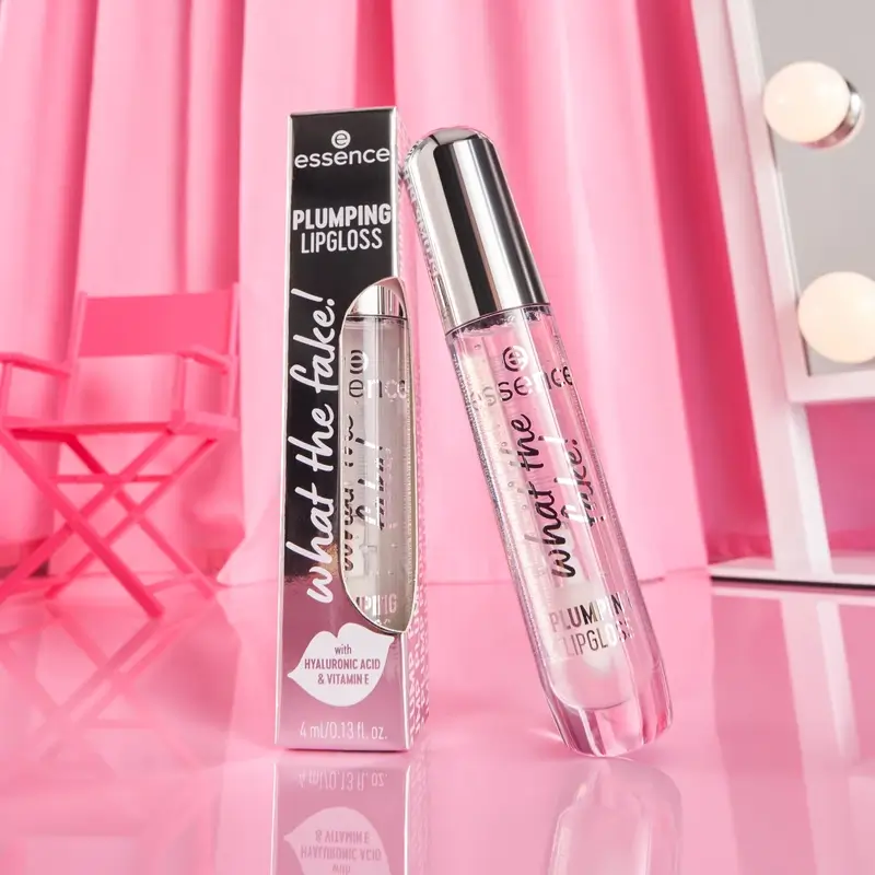 Essence Brillo De Labios Voluminizador What The Fake! 100, 4 ml - Image 7