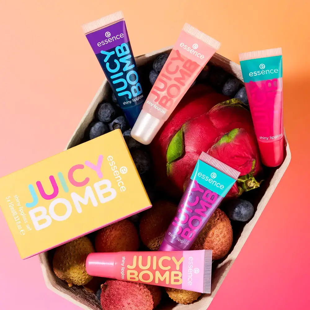 Essence Juicy Bomb Shiny Lipgloss Set 03 - Image 3