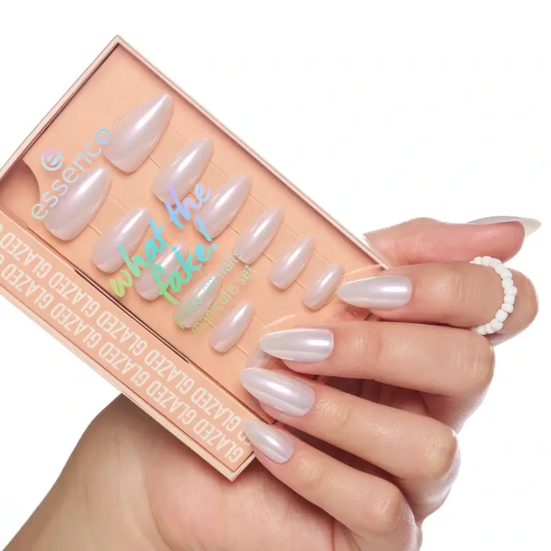 Essence Set De Manicura Con Uñas Postizas What The Fake! Press-On Nails 01 , 28 unidades - Image 7