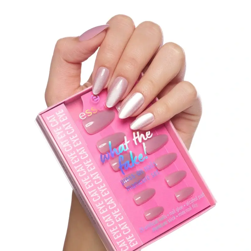 Essence Set De Manicura Con Uñas Postizas What The Fake! Press-On Nails 02 , 28 unidades - Image 6