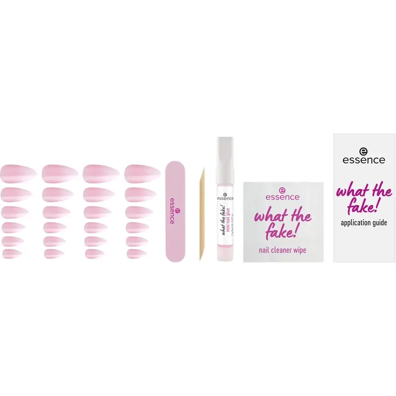 Essence Set De Manicura Con Uñas Postizas What The Fake! Press-On Nails 03 , 28 unidades - Image 3