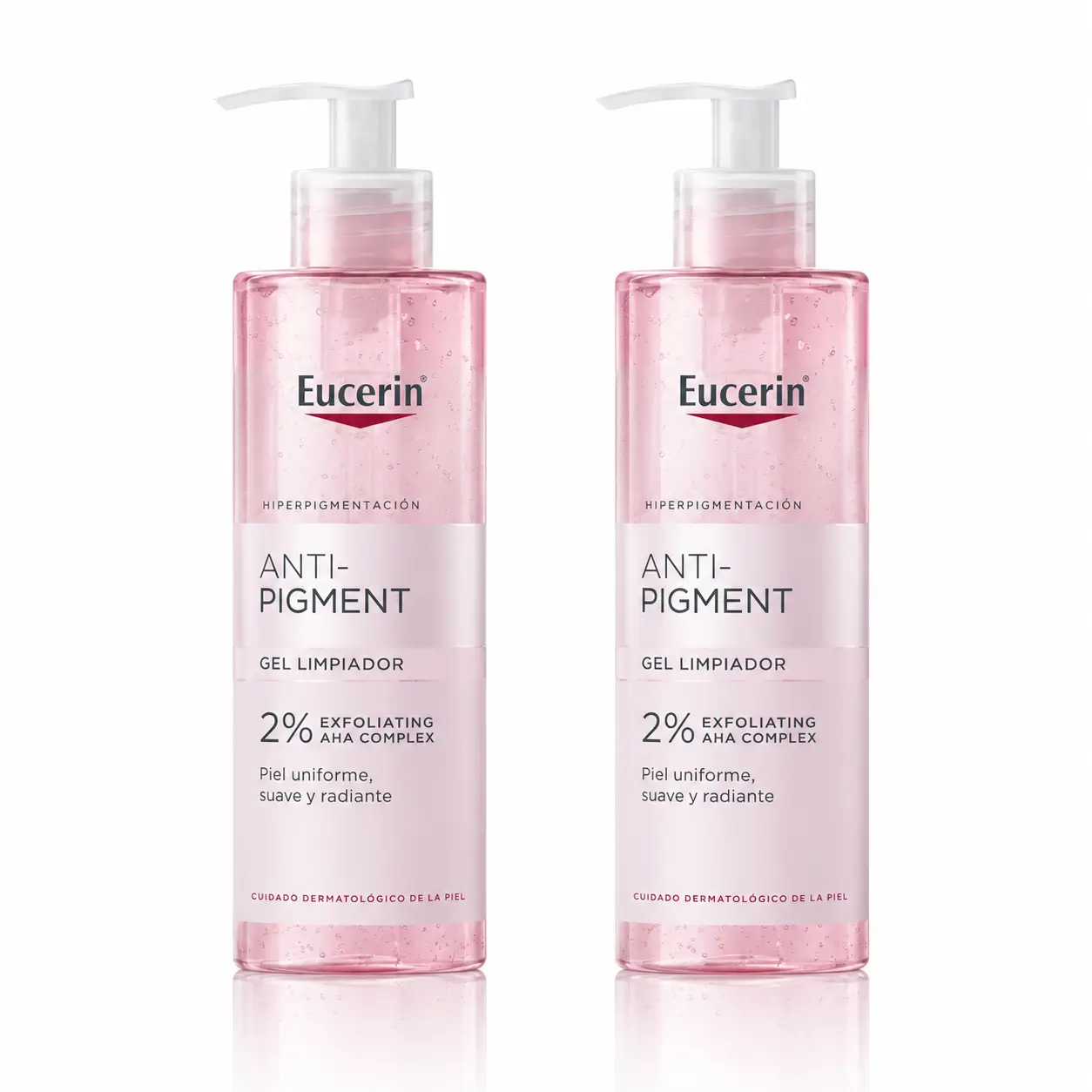 Eucerin Anti-Pigment Gel Limpiador, 400Ml , pack 2