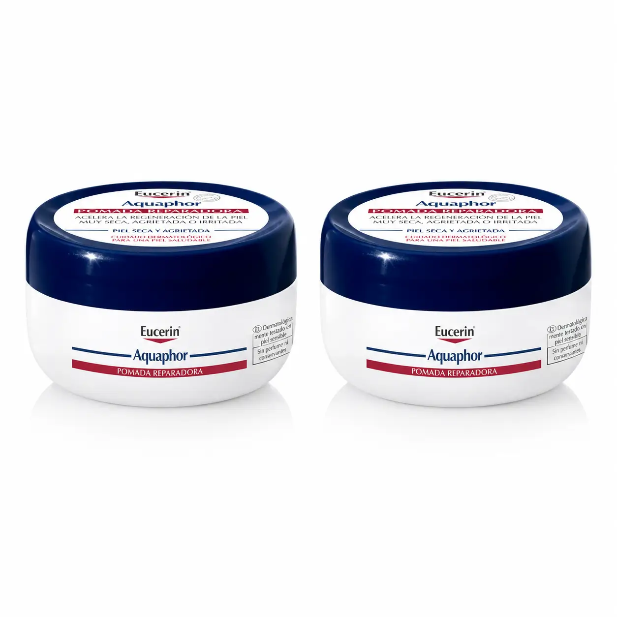 Eucerin Aquaphor Tarro, 80 Gr , pack 2