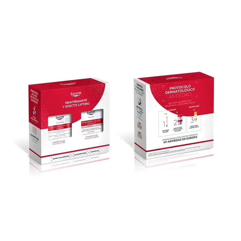 Eucerin Pack Antiedad Hyaluron-Filler + Volume-Lift Crema De Día Fps 15 50Ml + Crema De Noche 50Ml - Image 3