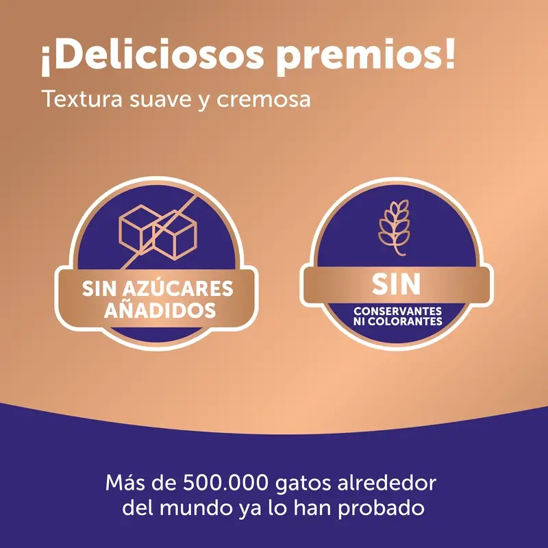 Feliway Happy Snack Sabor Salmón, 6 sobres - Image 5