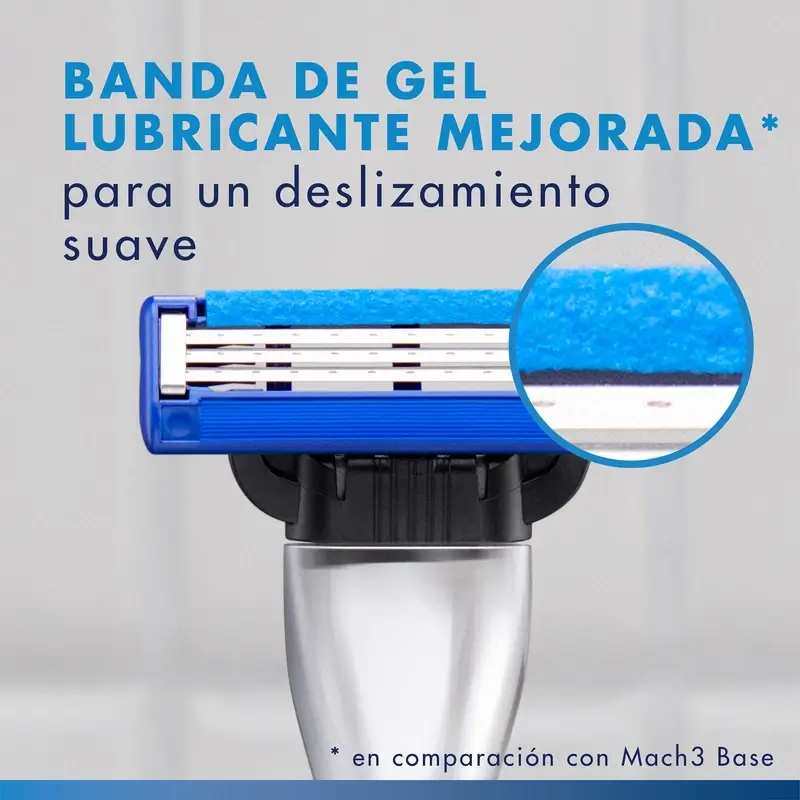 Gillette Mach3 Turbo maquinilla hombre + 2 Recambios - Image 12