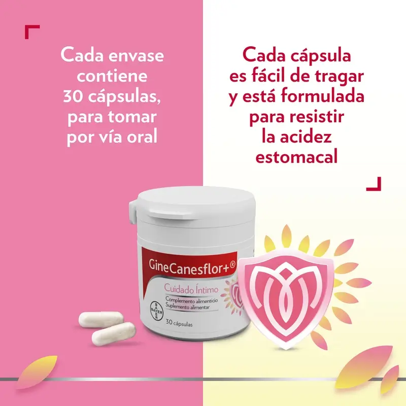 Gine-Canestén Ginecanesflor+, 30 Cápsulas - Image 4