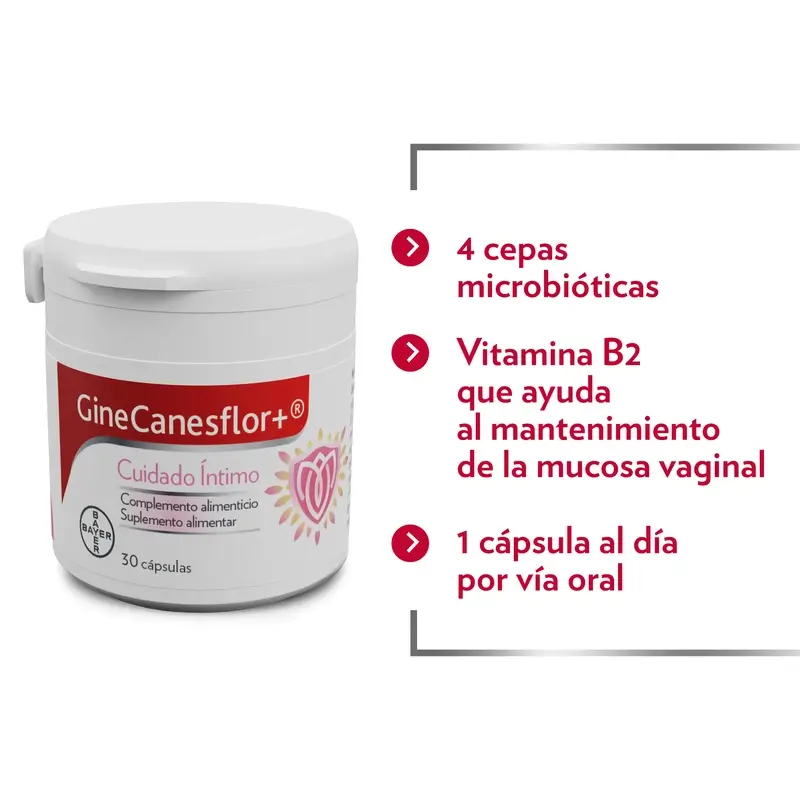 Gine-Canestén Ginecanesflor+, 30 Cápsulas - Image 8
