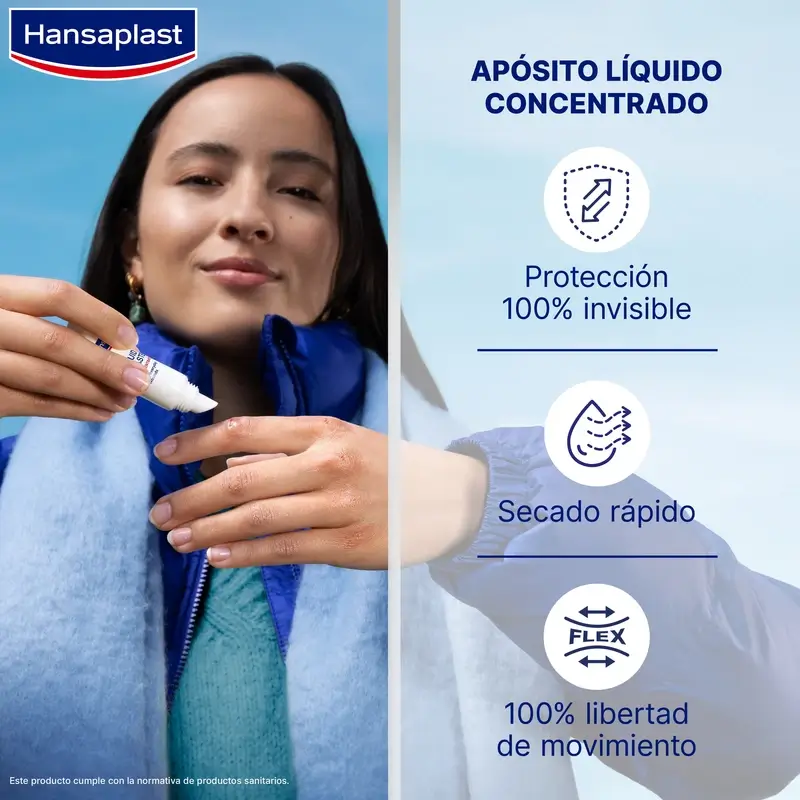 Hansaplast Second Skin Protection Apósito Líquido Concentrado  , 60 aplicaciones - Image 5