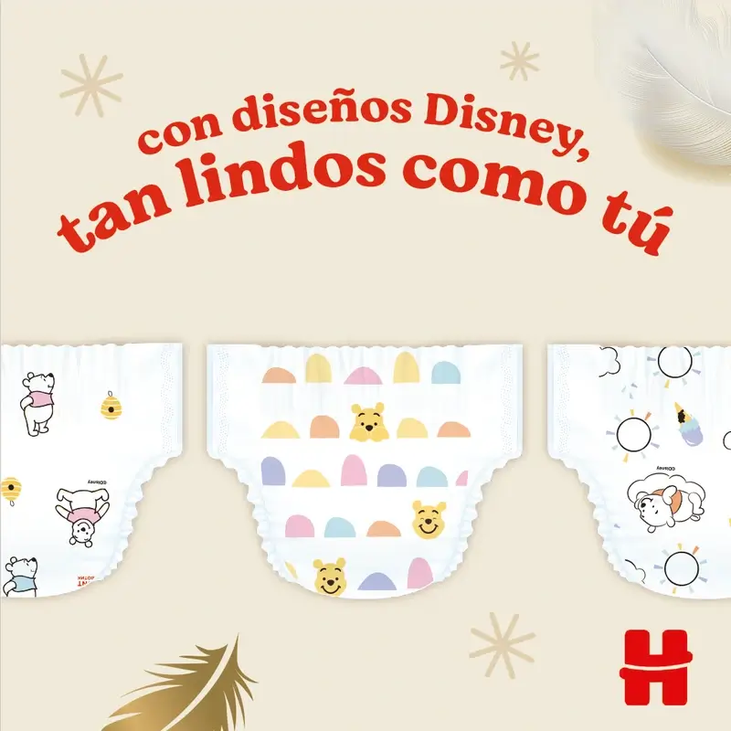 Huggies Extra Care Talla 2 (4-6 Kg) Pañal Para Bebé Disney , 160 Unidades - Image 13