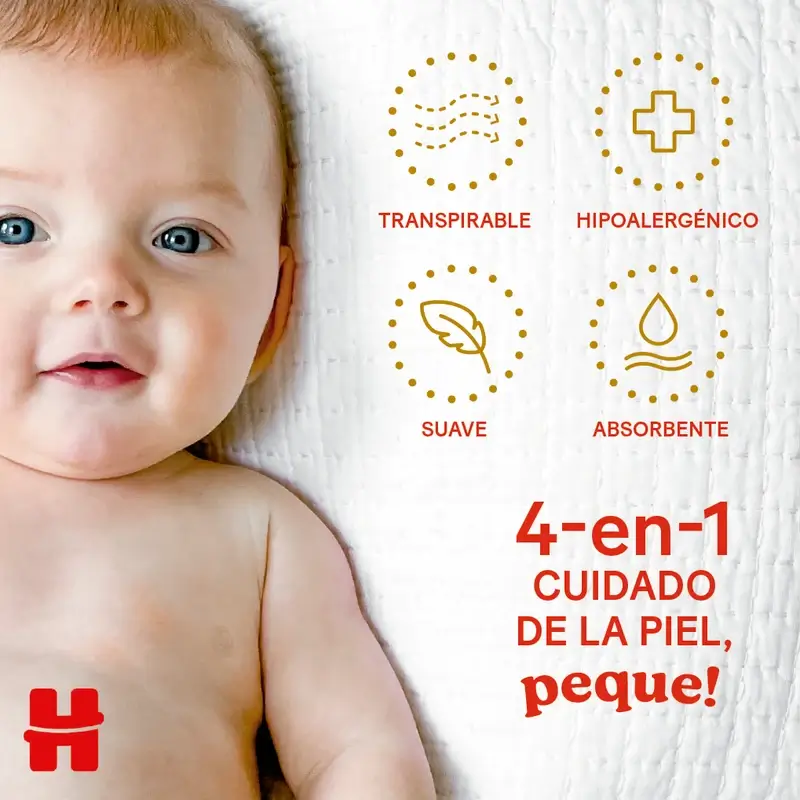 Huggies Extra Care Talla 2 (4-6 Kg) Pañal Para Bebé Disney , 160 Unidades - Image 5