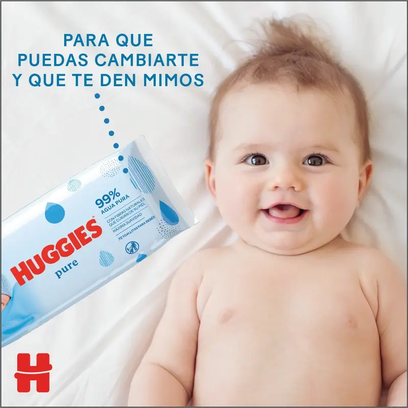 Huggies Pure Toallitas , 168 unidades - Image 5