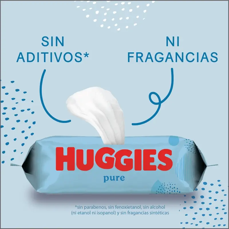 Huggies Pure Toallitas , 56 unidades - Image 6