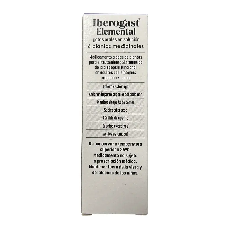 Iberogast Elemental 1 Frasco Gotas Orales En Solucion, 20 ml - Image 2